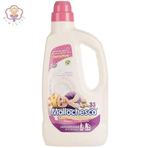 مایع لباسشویی  1 لیتری کودکان حساس مالوچسکا Mallochesca Mollochesca washing liquid