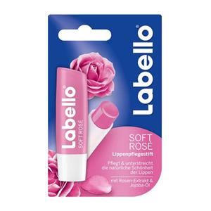 بالم لب لابلو مدل Soft Rose Labello Lip Care 