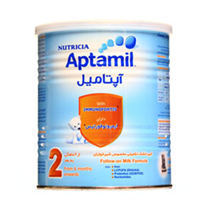 شیر خشک نوتریشیا اپتامیل 2 مناسب شیرخوران 6 12 ماه 400 گرم Aptamil Follow on Milk Formula 