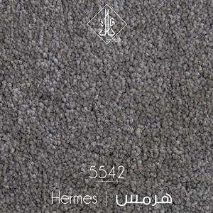 موکت ظریف مصور طرح هرمس نقره ای کد 5542