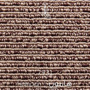 موکت ظریف مصور طرح هامون اسپرت قهوه ای کد 7931
