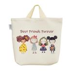 ساک  پارچه ای best frinds forever کد 300