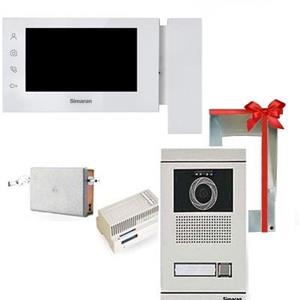 دربازکن تصویری سیماران مدل 76TKM-VFC1 مجموعه 2 عددی