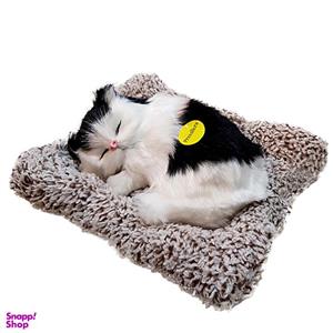 عروسک طرح گربه مدل sleepy طول 18 سانتی متر