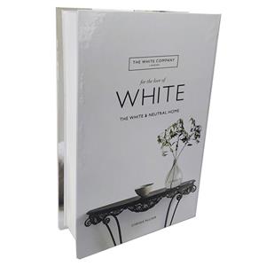 جعبه دکوری مدل کتاب دکوراتیو طرح whte کد 01