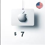 گیفت کارت اپل استور 7 دلاری - آمریکا