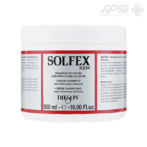 شامپو ضد شوره و چربی دیکسون مدل SOLFEX حجم 500 میل 