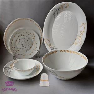 سرویس آرکوپال 28 پارچه پارس اپال طرح پیکاک کد 921