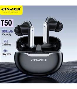 هندزفری بی سیم اوی  Awei airpodsT50 ENC Earphone Sport Bluetooth