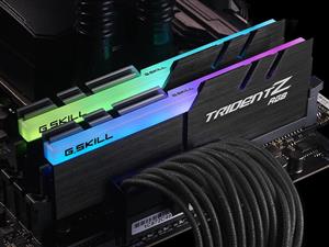 رم دسکتاپ DDR4 دو کاناله 3000 مگاهرتز CL16 جی اسکیل مدل TRIDENT Z RGB ظرفیت 32 گیگابایت G.SKILL 3000MHz Dual Channel Desktop RAM 32GB 
