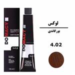 رنگ مو بورگاندی دوماسی DOMACYسری لوکس شماره 4.02