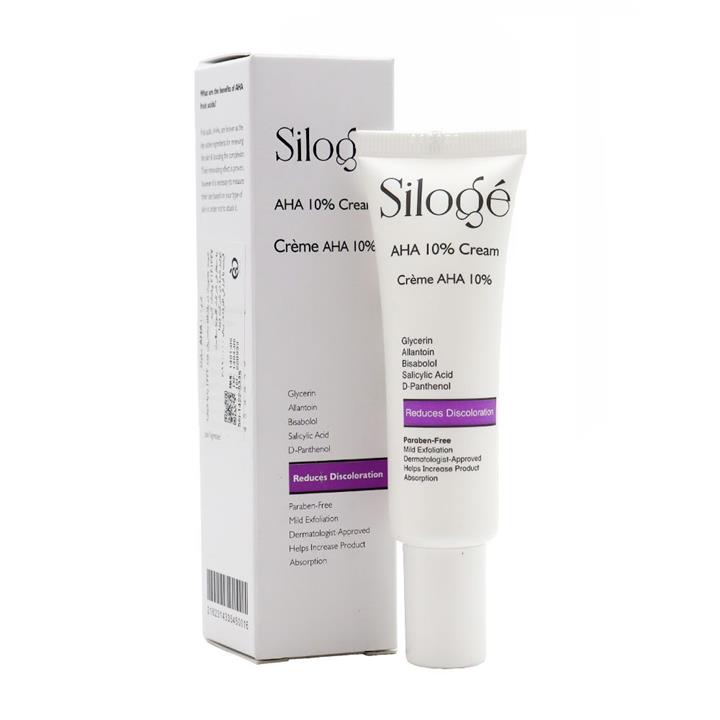 کرم لایه بردار AHA 10% سیلوژه حجم 30 میلی لیتر