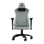 Corsair C200 Plush Leatherette-Light Grey/White Gaming Chair