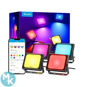 چراغ هوشمند فضای باز گووی مدل Govee RGBICWW LED Smart Flood Lights H7060