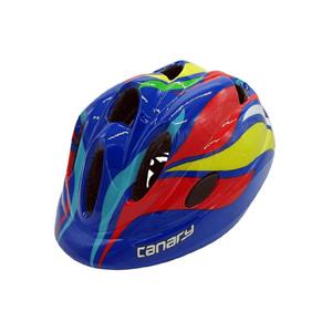 کلاه ایمنی بچگانه قناری مدل HB5-2 آبی رنگین کمانی