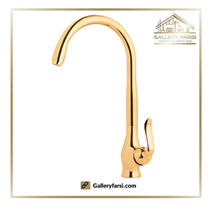 شیر ظرفشویی اروند مدل فلورانس طلایی براق FE-31