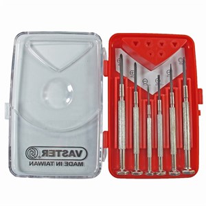 مجموعه 6 عددی پیچ گوشتی ساعتی واستر مدل PA 2109