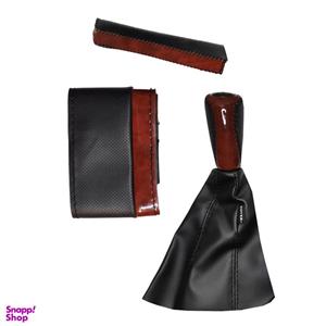 سردنده مدل P405-BW مناسب برای پژو 405 به همراه روکش فرمان و گردگیر دنده و روکش ترمز دستی