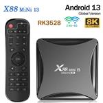 اندروید باکس X88 MINI 13 2GB 16GB Rk3528 QuadCore Android13