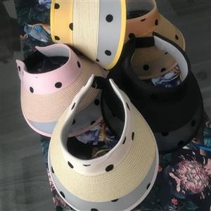 نقاب آفتابگیر زنانه مدل خال خالی