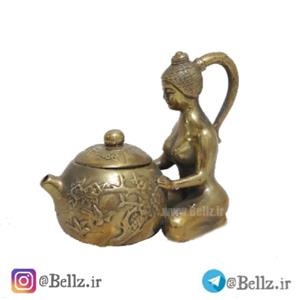 قوری زن برنزی