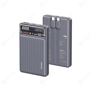 پاوربانک 10000mAh ریمکس مدل Rpp-651 به همراه کابل تایپ C و لایتنینگ