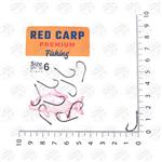 قلاب ماهیگیری  RED CARP کپوری مدل Crank سایز  ۶ بسته ۱۰ عددی