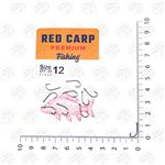 قلاب ماهیگیری  RED CARP کپوری مدل Crank سایز 12 بسته ۱۰ عددی