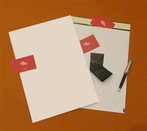 پاکت محرمانه لمینه مشکی بدون چاپ دورو سفید - A4