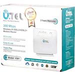 مودم روتر یوتل VDSL2/ADSL2 Plus بی سیم مدل V301 ا V301 Wireless VDSL2/ADSL2 Plus Modem Router کد 3722