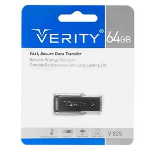 فلش ۶۴ گیگ وریتی Verity V825 USB3.0 ا VERITY V825 64GB USB3.0 Flash Memory کد 5756 