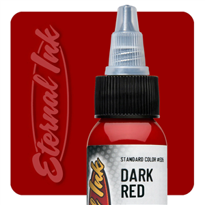 رنگ تتو اترنال Eternal Dark Red Eternal Dark Red