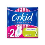 نوار بهداشتی orkid (ارکید) سایز بلند مدل ULTRA EXTRA بسته ۷ عددی