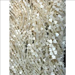 ریسه صدف طرح قلب  