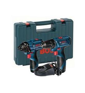 دریل و بکس شارژی  بوش مدل GDR120-GSR120