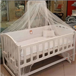 تخت گهواره نوزاد کنار مادر چوبی دیوانکو Divancoo ابعاد 120 در 60 مناسب نوزادان از بدو تولد تا 5 سالگی