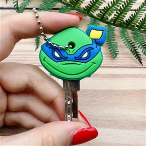 سرکلید سیلیکونی اورجینال آویز دار طرح فانتزی لاکپشت نینجا