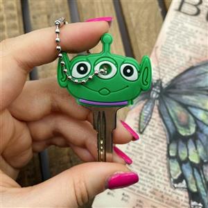 سرکلید سیلیکونی اورجینال آویز دار طرح فانتزی کارخانه هیولاها