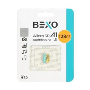 کارت حافظه MicroSDHC بکسو UHS-I U3 A1 سرعت 100MBps ظرفیت 128 گیگابایت بدون خشاب