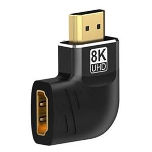 تبدیل HDMI مادگی به نری کوتتسی مدل 87605 L-Type زاویه 90 درجه