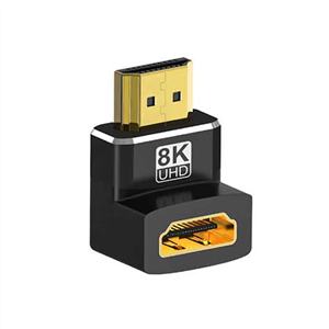 تبدیل HDMI مادگی به نری کوتتسی مدل 87604 L-Type زاویه 90 درجه