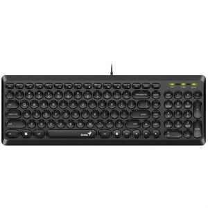 کیبورد سیمدار مولتی مدیا genius slim star q200 سفید –  شاب