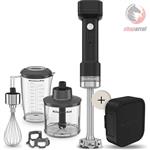 گوشت کوب شارژی باطری دار با اکسسوری کیچن اید آمریکا kitchenaid GO 5KHBRV75BM