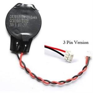 باتری بایوس مشکی با کابل (CR2032 (3PIN