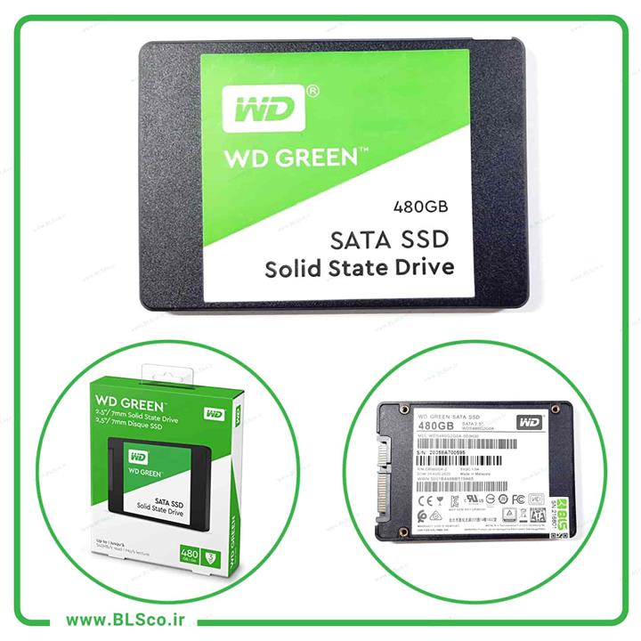 Western Digital GREEN SSD Drive - 480GB