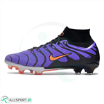 کفش فوتبال نایک ایر زوم مرکوریال طرح اصلی Nike Air Zoom Mercurial 9 Elite SG Purple Black