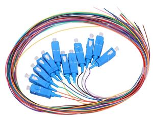 پیگتیل فیبر نوری SC-UPC SM 1.5m-12 Cores