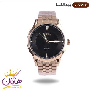 ساعت الکسا مردانه فلزی کد ۰۰۷۷/۴