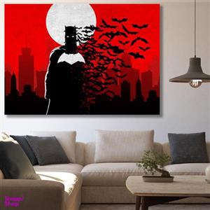 تابلو شاسی گالری استاربوی طرح Batman مدل DC 02