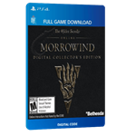 بازی دیجیتال The Elder Scrolls Online Morrowind Digital Collector’s Edition برای PS4